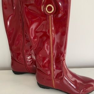 Red Wanted Boots